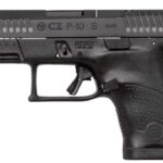 CZ P-10 S OPTIC READY 9MM PISTOL BLACK FIXED SIGHTS, REVERSE MAG CATCH 2-10RD MAGS