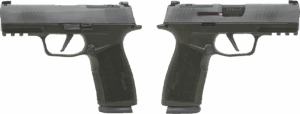 SIG SAUER P365 X-MACRO 9MM PSTL 3.7" CRUSHED SILVER BATTLEWORN 2-17RD MAGAZINES