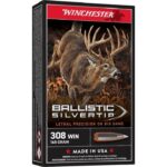 Winchester Ballistic Silvertip Rifle Ammunition .308 Win 168 gr. PT 2670 fps 20/ct