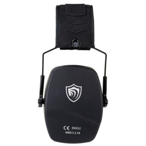 EARSHIELD RANGER PASSIVE EARMUFF - BLACK, 26DB NRR